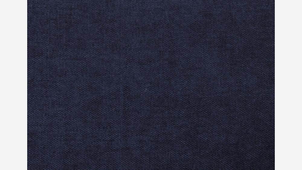 Fauteuil de table en tissu - Bleu