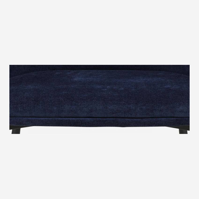 Poltrona de mesa em tecido - Azul