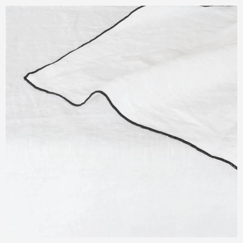 Mantel de lino - 150 x 250 cm - Blanco