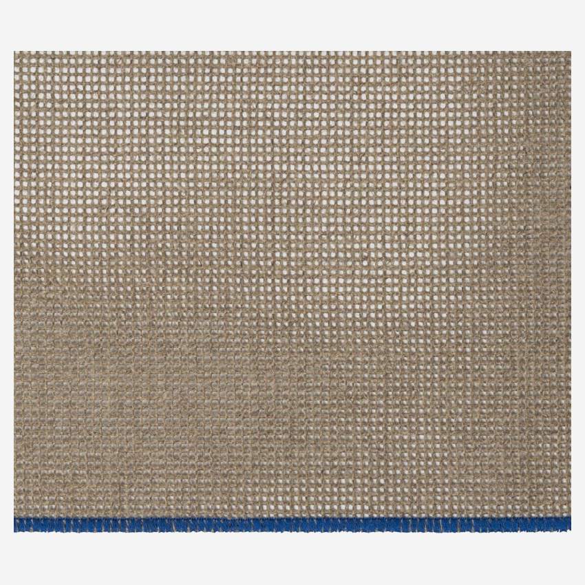 Tischset aus Leinen - 35 x 45 cm - Blau