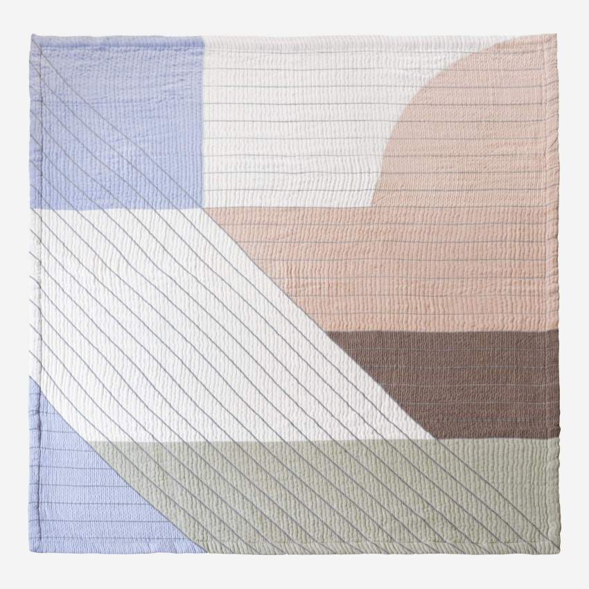 Dessus de lit patchwork - 200 x 200 cm – Multicolore – Design by Floriane Jacques