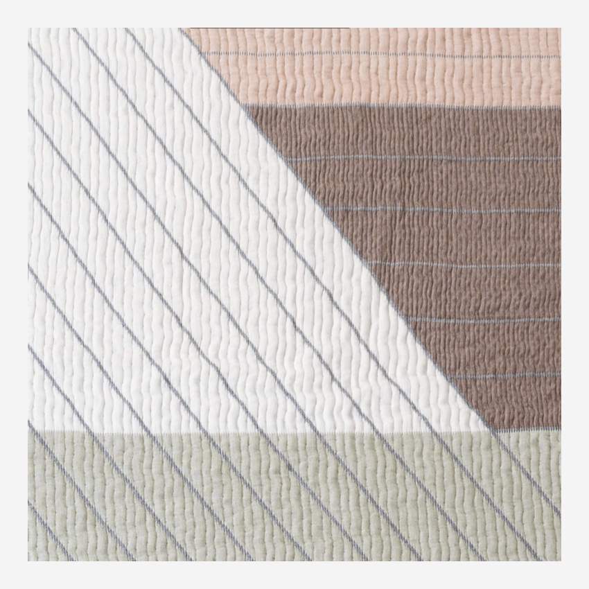 Patchwork sprei - 200 x 200 cm - Meerkleurig - Design by Floriane Jacques