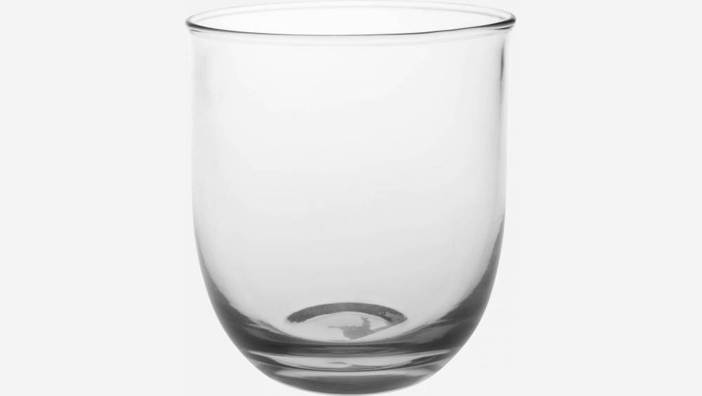 Gobelet en verre soufflé - Transparent