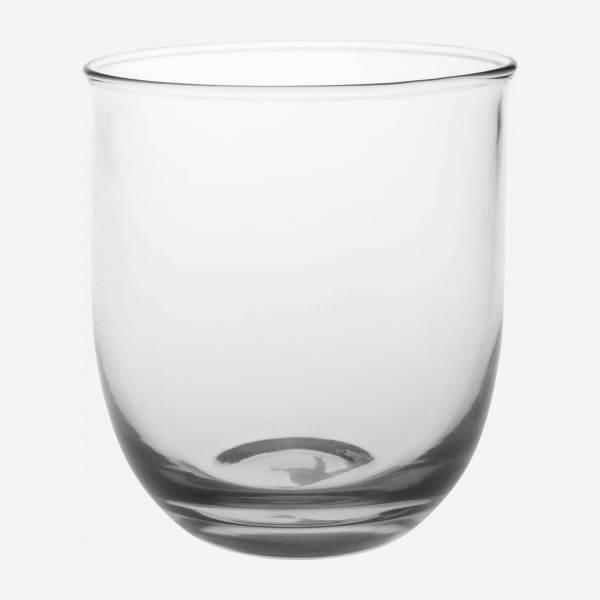 Vaso de vidrio soplado - Transparente