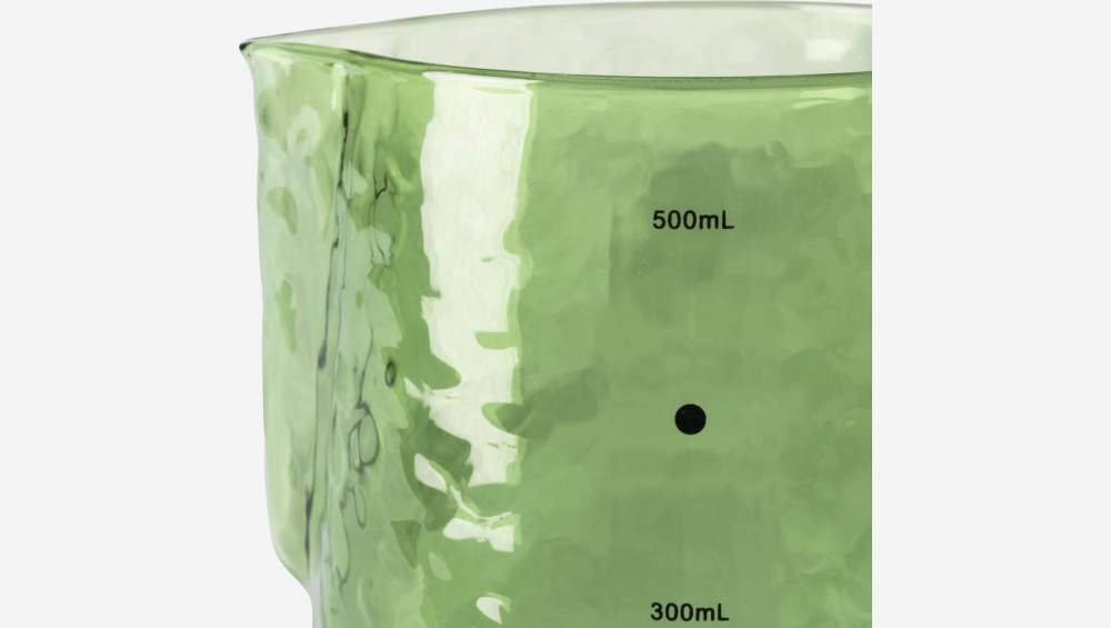 Cafeteira em vidro - 550 ml - Verde