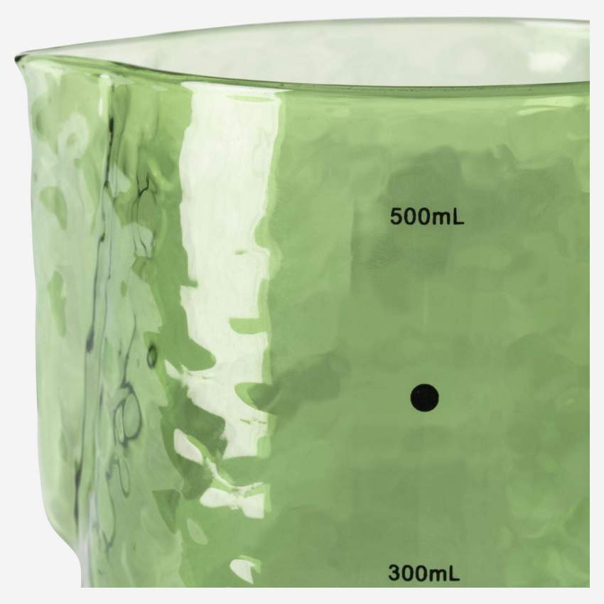 Caffettiera di vetro - 550 ml - Verde