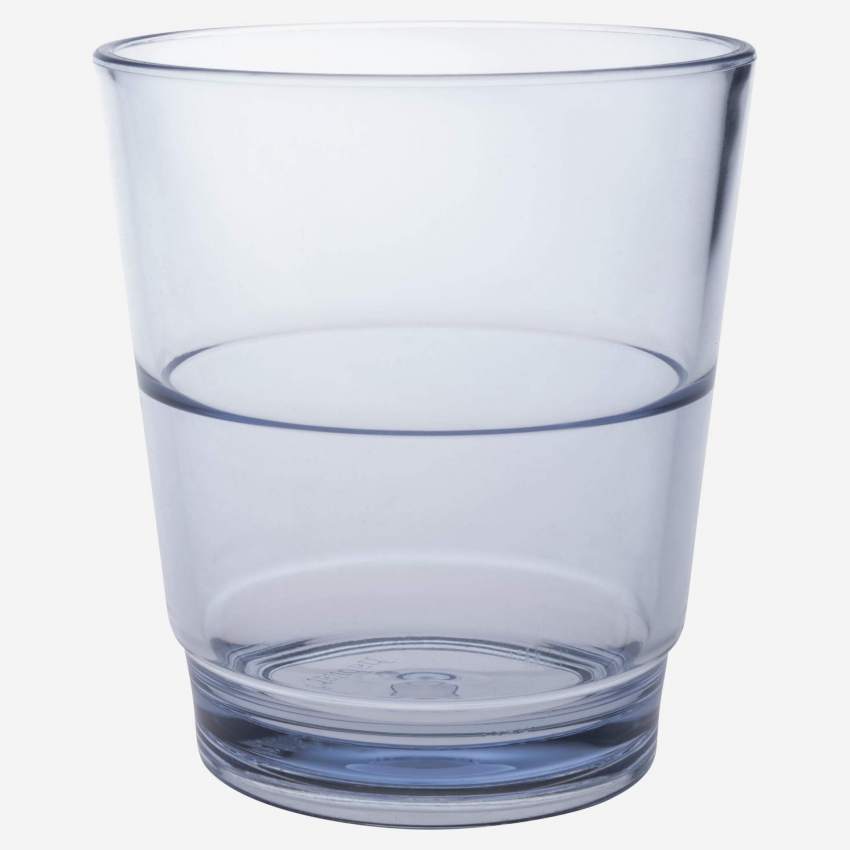 Bicchiere in acrilico - 325 ml - Blu
