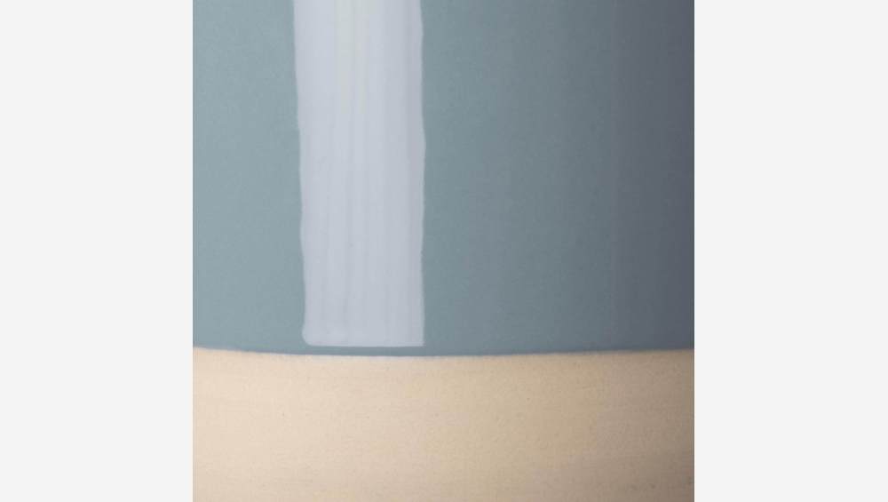 Fioriera in arenaria - 30 x 27 cm - Verde