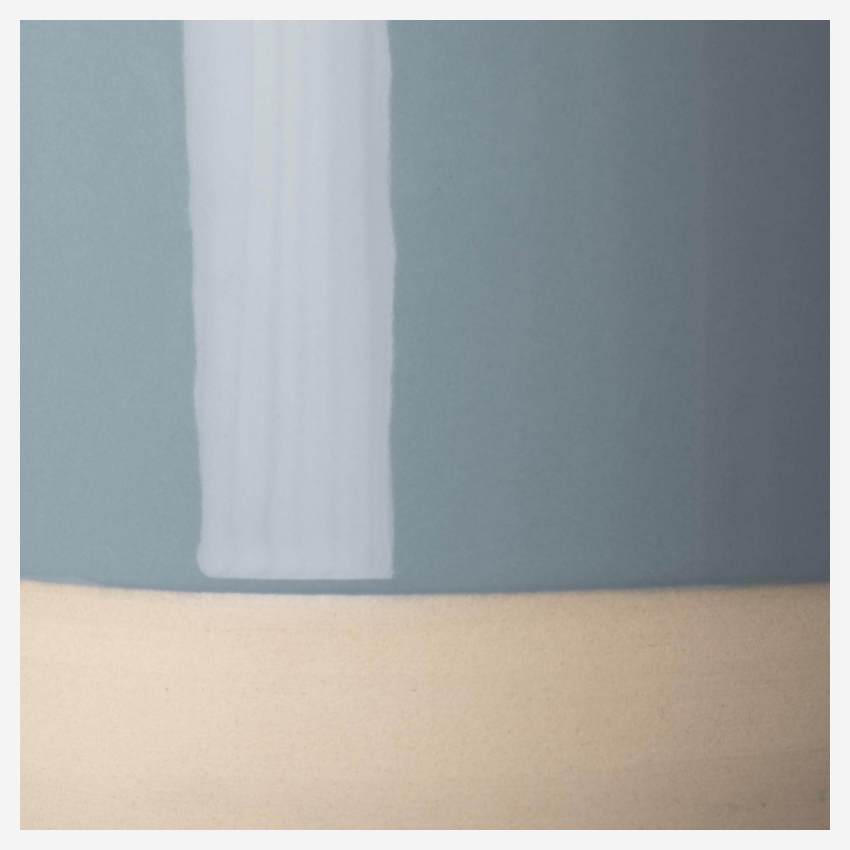 Steengoed bloempot - 30 x 27 cm - Groen
