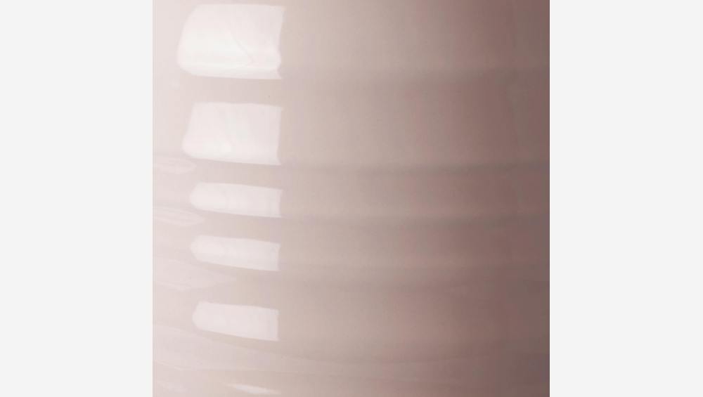 Vaso em cerâmica - 18 x 17 cm - Bege