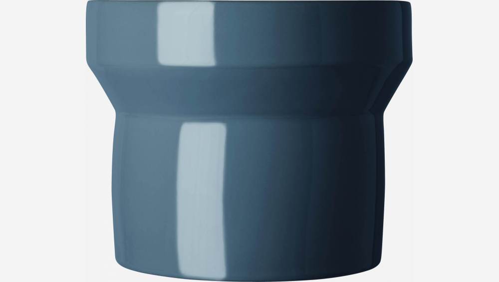 Vaso em cerâmica - 13 x 19 cm - Azul