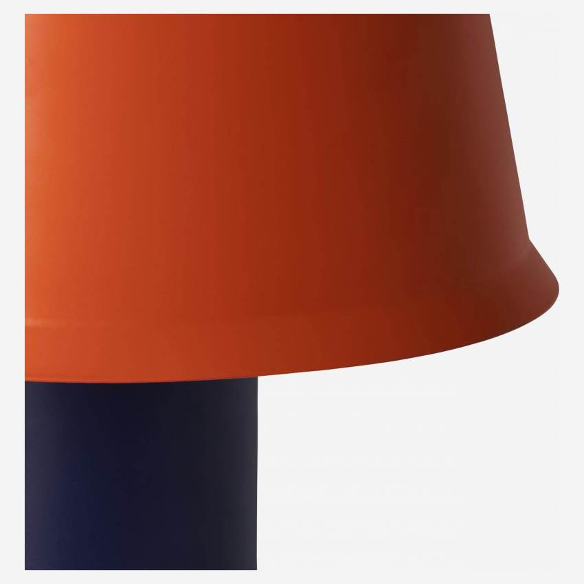 Lampada da tavolo in metallo - Blu e vermiglio - Design by Frédéric Sofia
