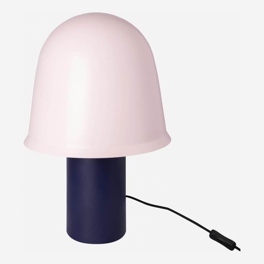 Lámpara de mesa de metal - Azul y rosa - Design by Frédéric Sofia
