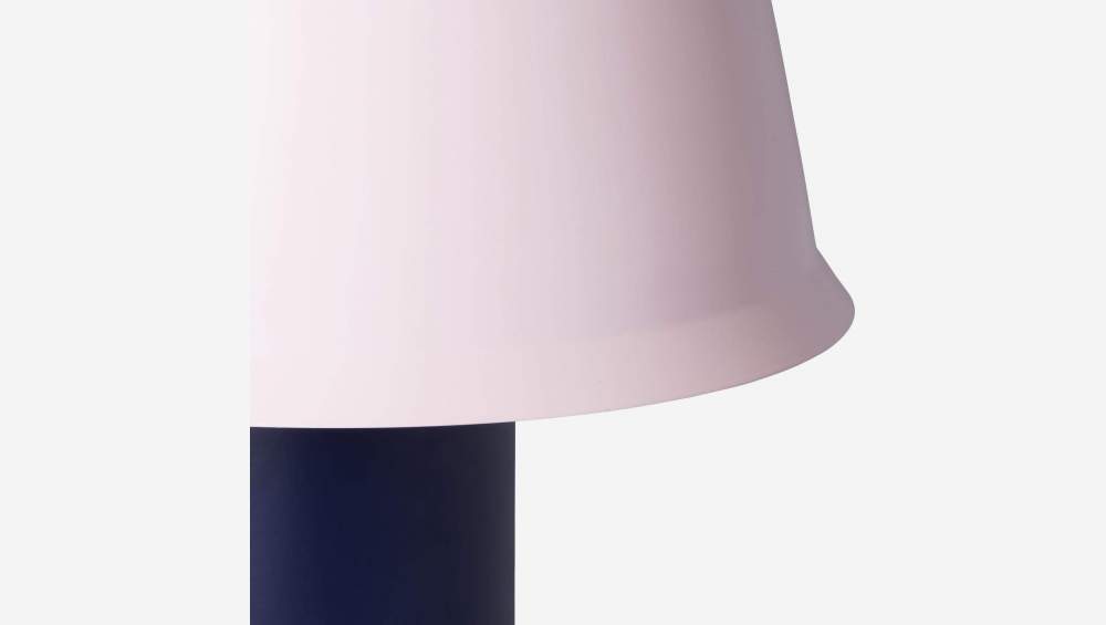 Lámpara de mesa de metal - Azul y rosa - Design by Frédéric Sofia