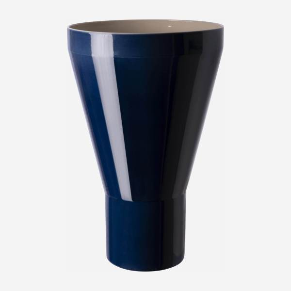 Vaso di arenaria - 24 x 38 cm - Blu - Design di Frédéric Sofia