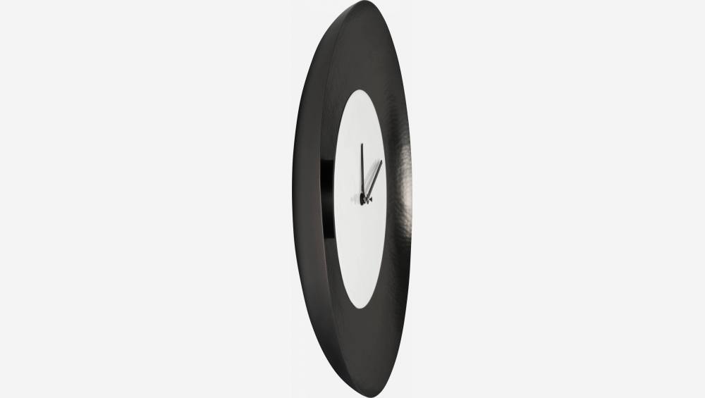 Reloj de acero martillado a mano - 38 cm - Gris - Design  by Habitat Design Studio