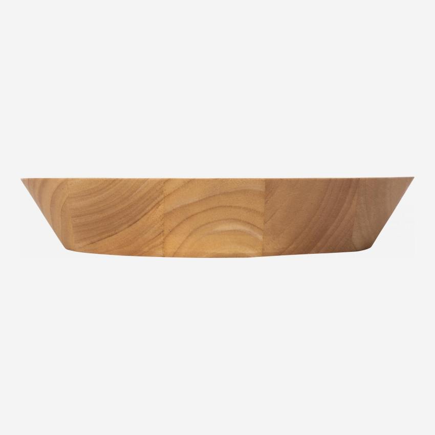 Set di 3 taglieri in legno di albero della gomma, rovere e acacia - Naturale - Design di Chloé Le Cam