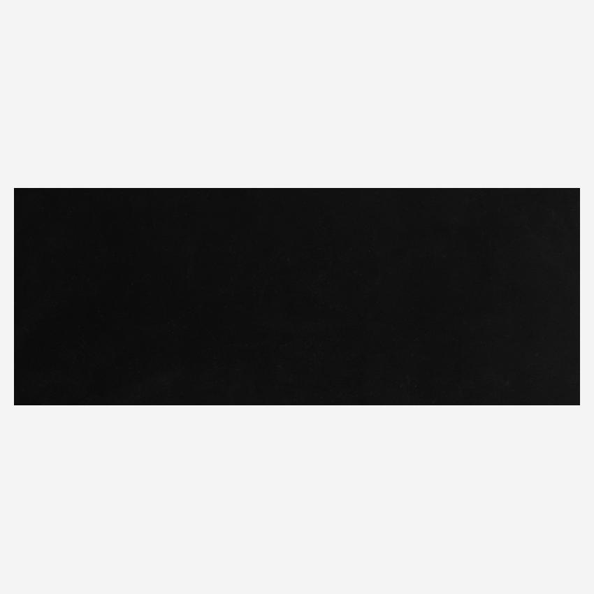 Plaid de Pelo - 130 x 170 cm - Negro