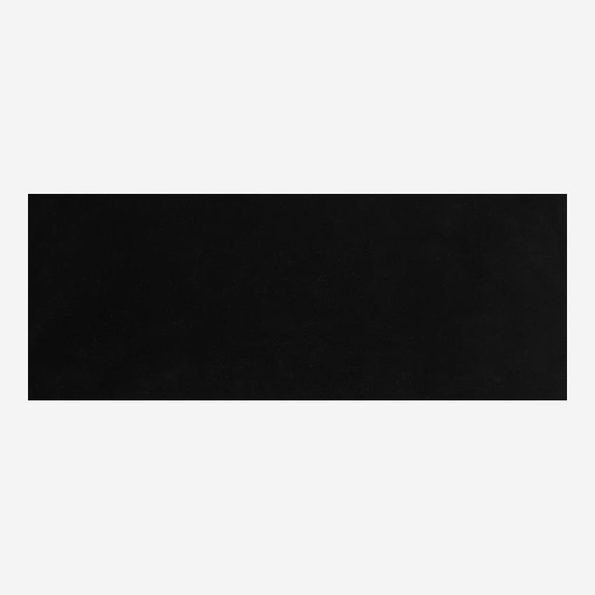 Plaid de Pelo - 130 x 170 cm - Negro
