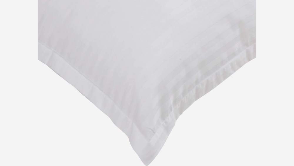 Funda de almohada 65x65cm blanca