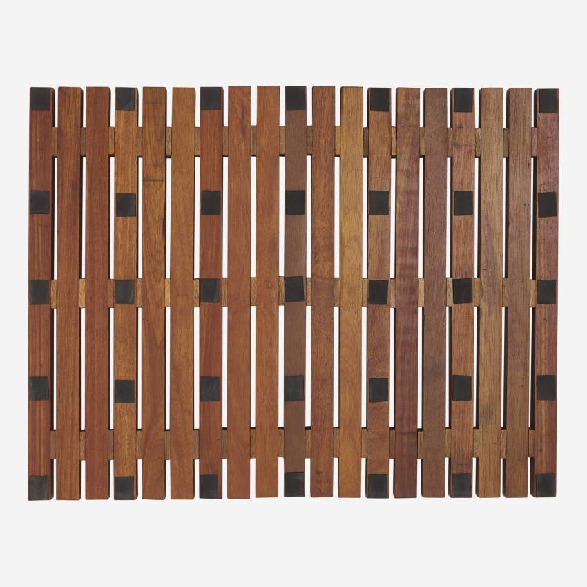 Fußmatte aus Holz, 45x59cm