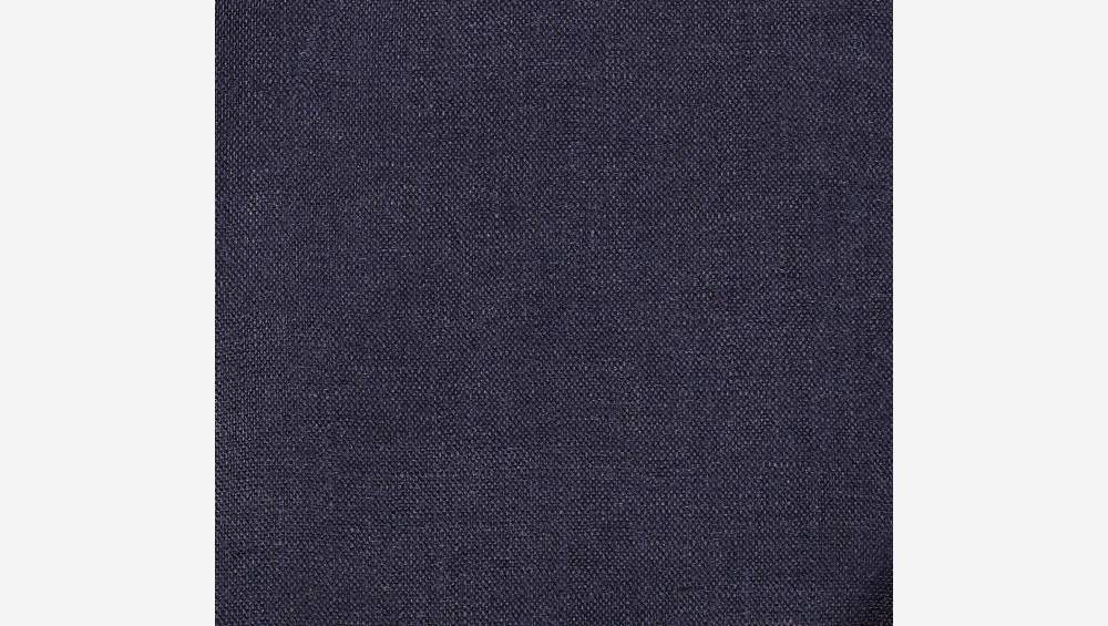  Cortina de lino - 135 x 260 cm - azul