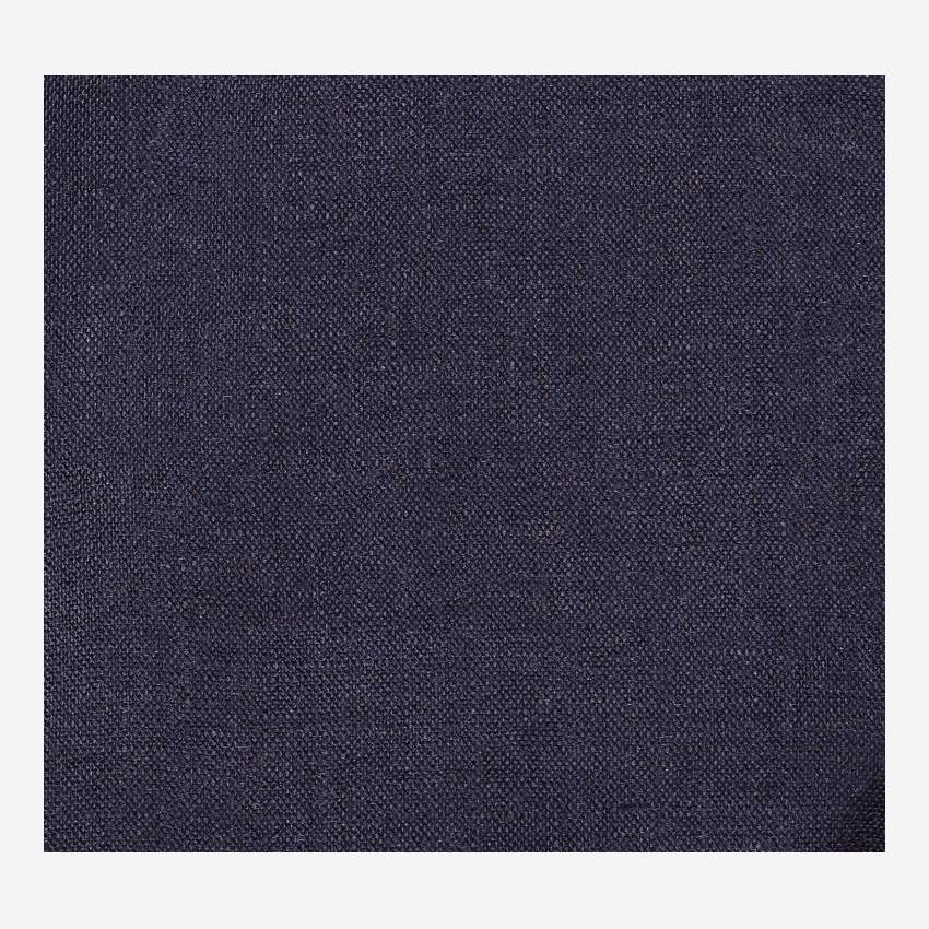 Cortina de linho - 135 x 260 cm - Azul
