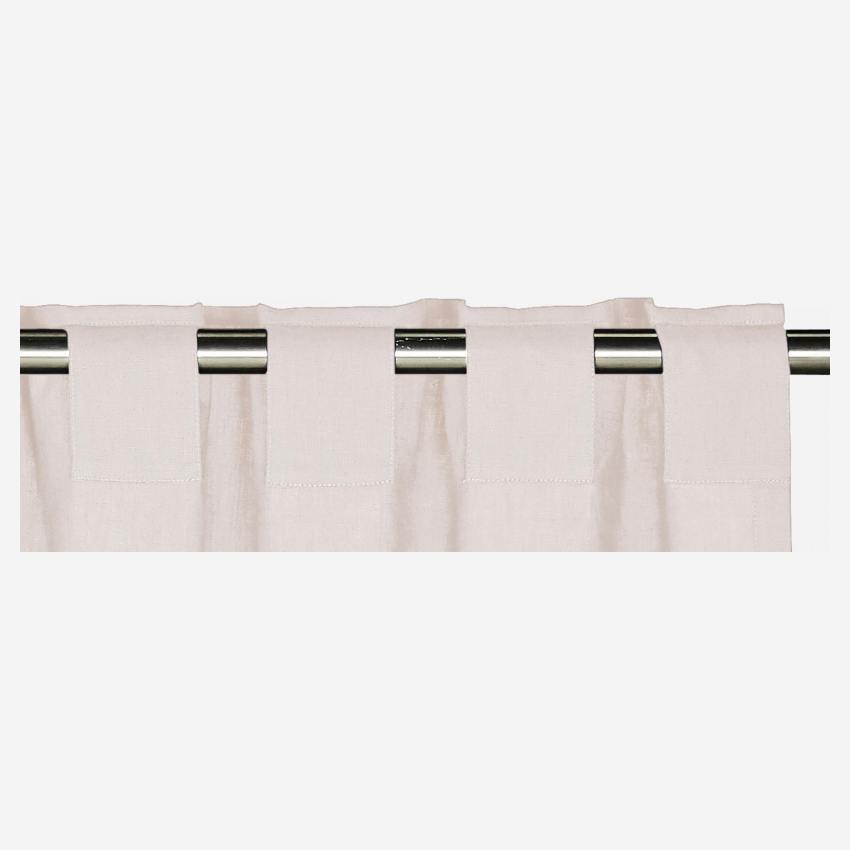 Gordijn van linnen - 135 x 260 cm - Wit