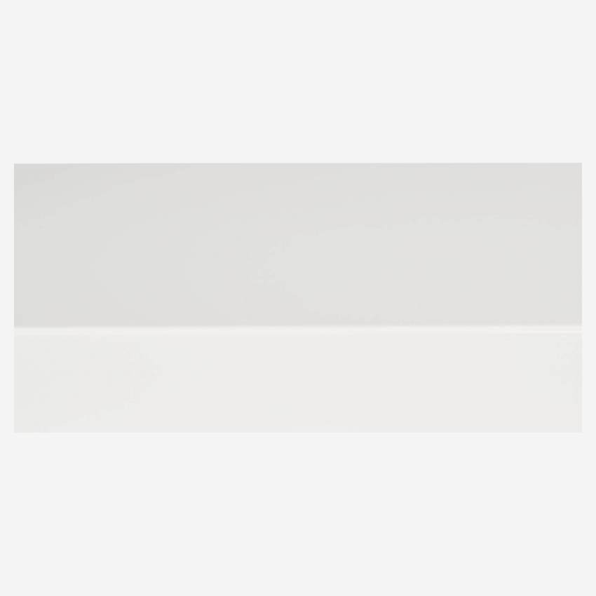 Set 2 estantes de acero - 90 cm - Blanco - Design by Terence Woodgate 