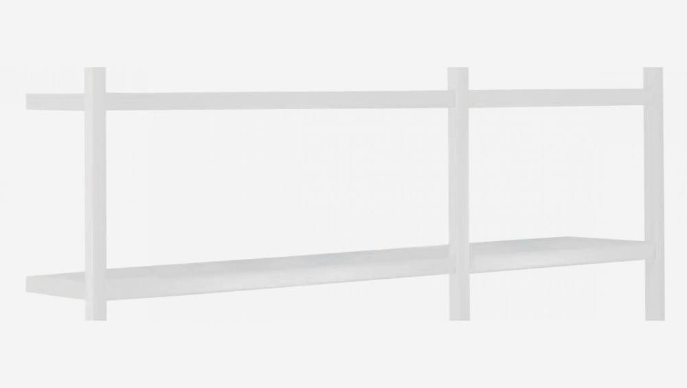 Set van 2 planken van staal - 60 cm - Wit - Design by Terence Woodgate 