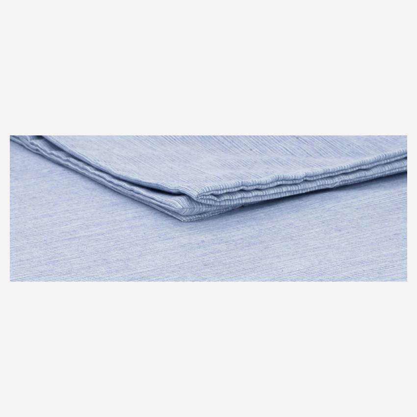 Capa de edredão de algodão - 220 x 240 cm - Azul