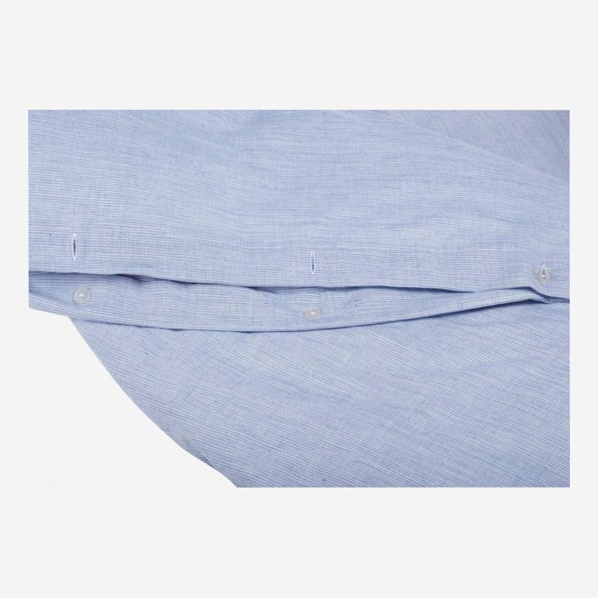 Capa de edredão de algodão - 220 x 240 cm - Azul
