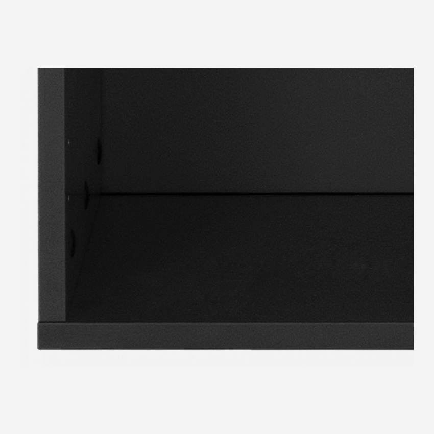 Piccolo contenitore portaoggetti modulare aperto - Antracite - Design di James Patterson