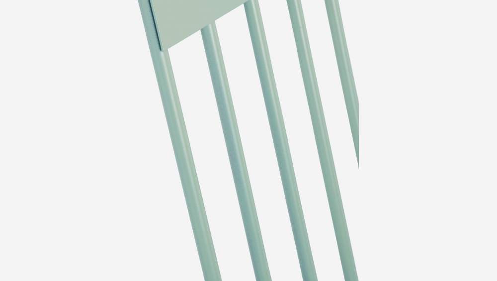 Metalen wandklok - 60 cm - Groen