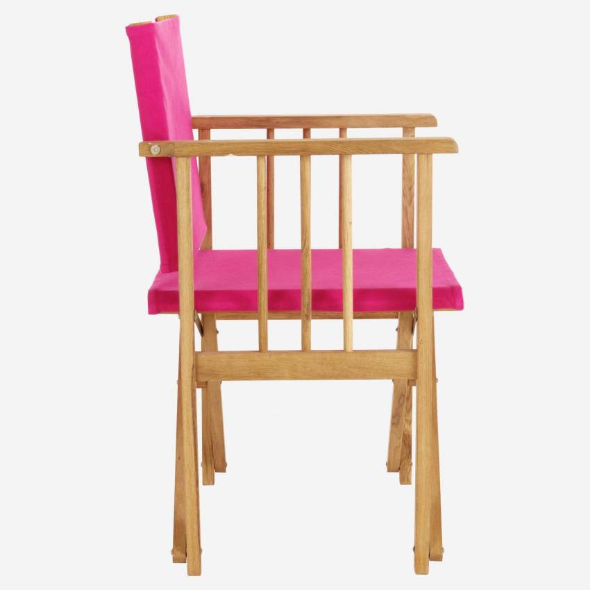 Tela em algodão para cadeira dobrável - Fúchsia (estrutura vendida separadamente)