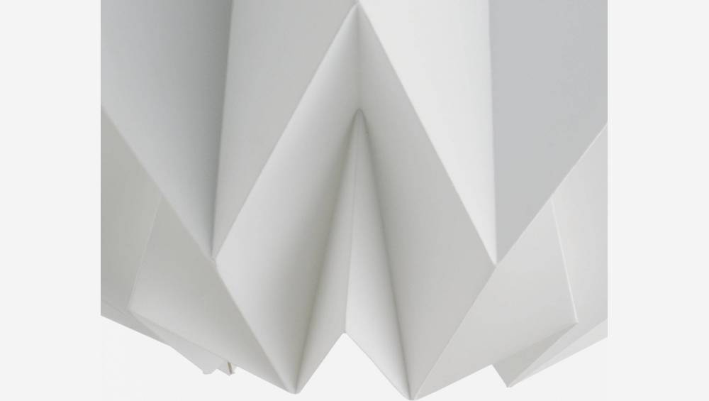 Hanger rond van papier - 40 cm - Wit
