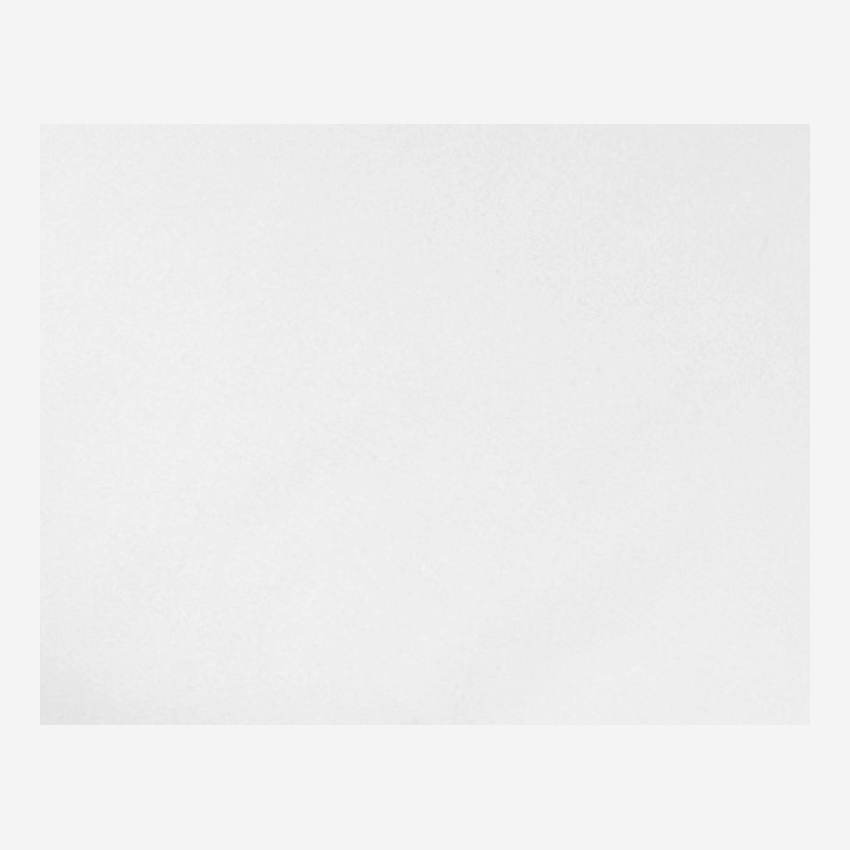 Copripiumino in cotone - 220 x 240 cm - Bianco