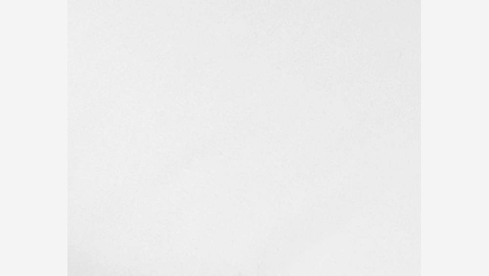 Capa de edredão de algodão - 200 x 200 cm - Branco