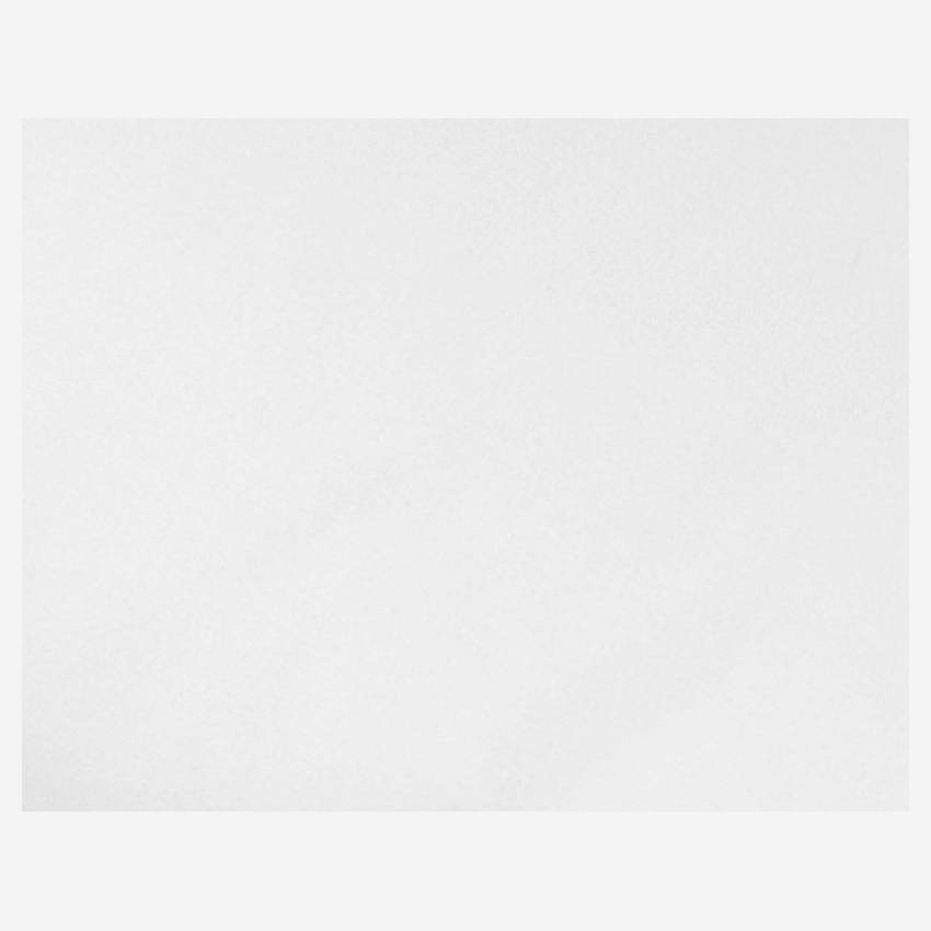 Bettbezug aus Baumwolle - 140 x 200 cm - Weiß