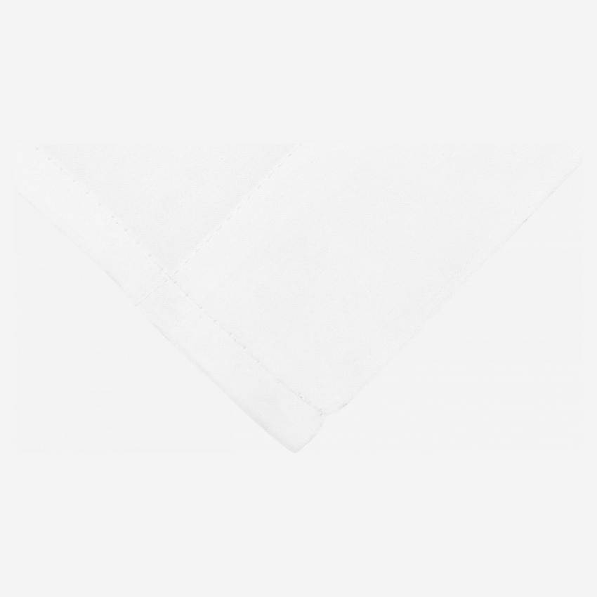 Laken van katoen - 240 x 300 cm - Wit