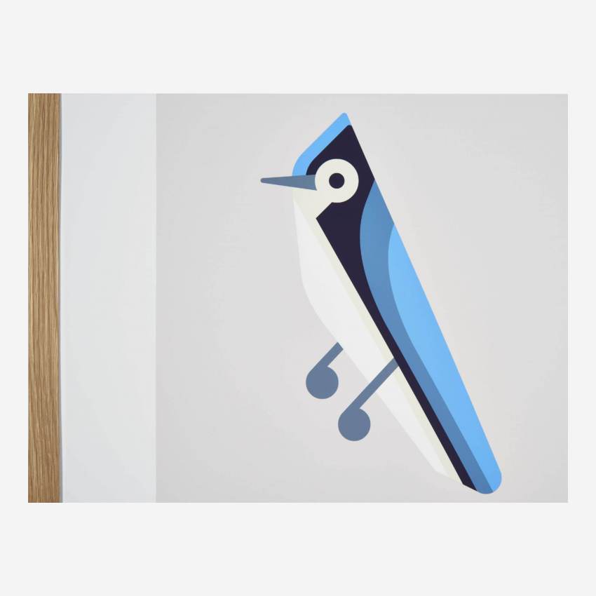 Affiche Josh Brill - Blue Jay 40x50cm