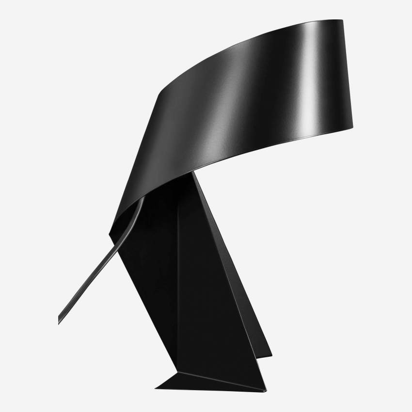 Tafellamp van metaal - Zwart - 36 cm