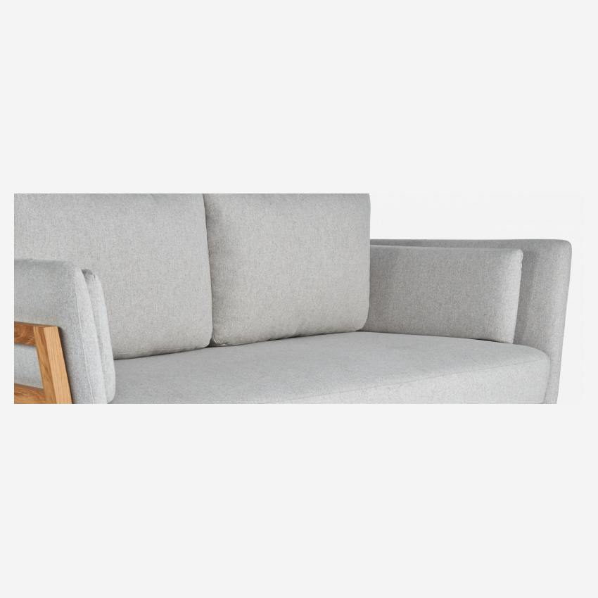 Canapé 3 places en tissu