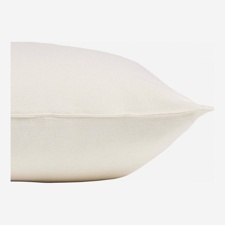 Almofada de Algodão - Branco - 50 x 50 cm