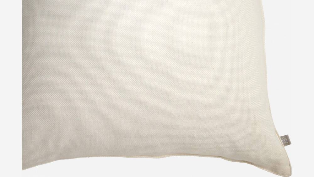 Almofada de Algodão - Branco - 50 x 50 cm
