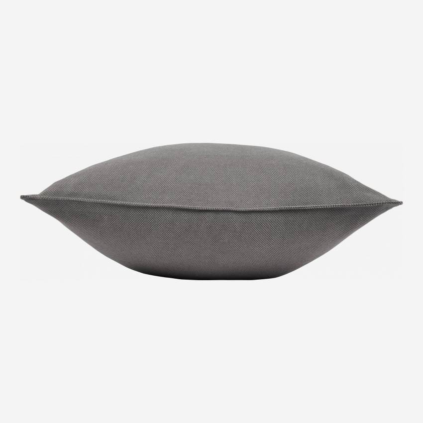 Almofada de Algodão - Cinzento - 50 x 50 cm