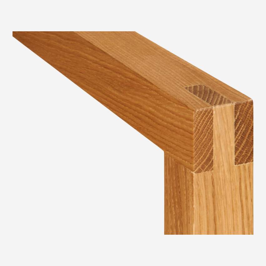 Tischbock 60x60 aus Eichenholz