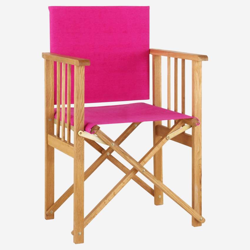 Tela em algodão para cadeira dobrável - Fúchsia (estrutura vendida separadamente)