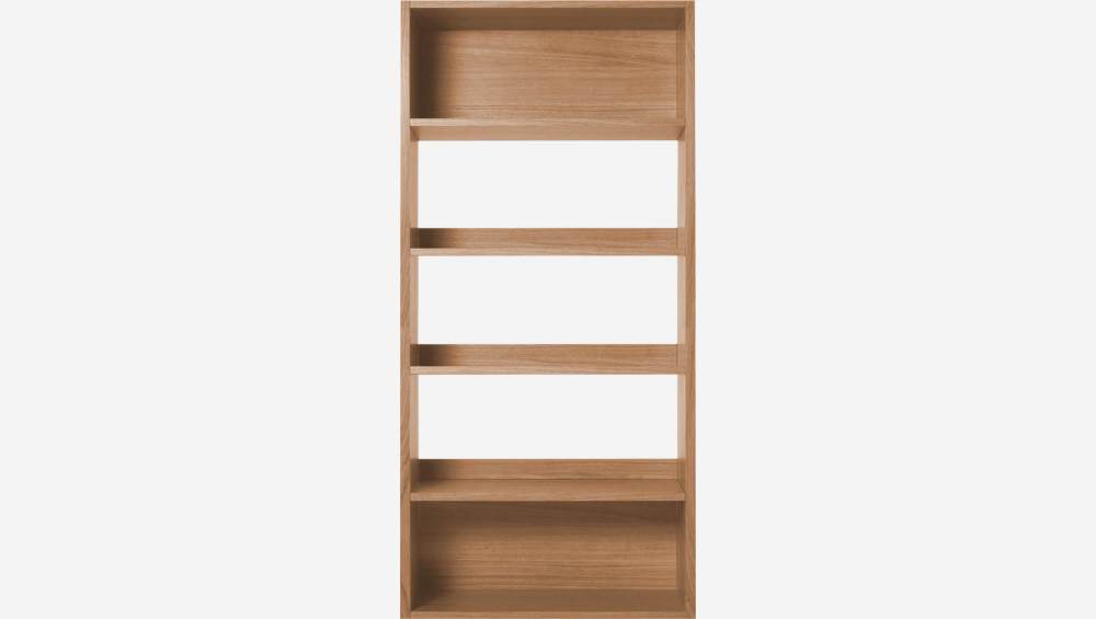 Bücherregal aus Eiche - 4 Regalböden - 88 x 186 cm