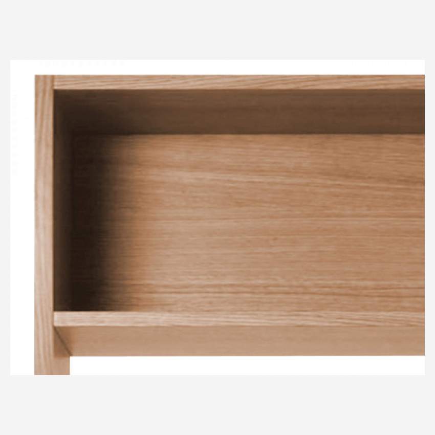 Eiken boekenkast - 4 planken - 88 x 186 cm
